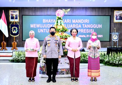HKGB ke-69, Kapolri: Polri Kuat Karena Didukung Bhayangkari