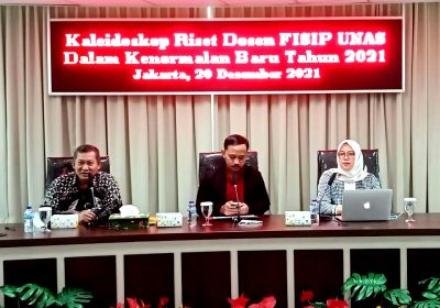 Kaleidoskop FISIP Unas 2021 Paparkan Penelitian Dosen dalam Kenormalan Baru