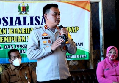 Kegiatan Sosialisasi Pencegahan KTPA dan TPPO, Ini Pesan Kapolres Pekalongan