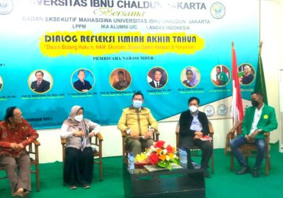 Universitas Ibnu Chaldun, BEM UIC dan Landas Indonesia Gelar Dialog Ilmiah Refleksi Akhir Tahun