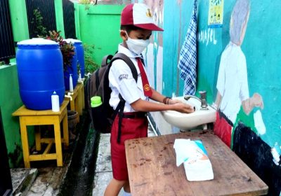 Hari Pertama Tatap Muka SDN RBU 23 Jakut