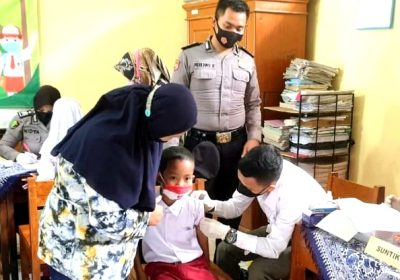 Kejar Target, Vaksinasi Merdeka Anak Usia 6 – 11 Tahun di Kabupaten Pekalongan Dikebut