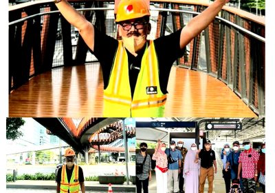 Menjadi Turis “Norak” di Jakarta (Bagian 2): Akhirnya, Merasakan Naik JPO Phinisi || Catatan Ilham Bintang