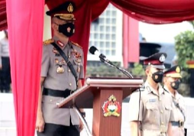 Pimpin Upacara Pembukaan Diktuk Bintara Polri TA 2022, Ini Penekanan Wakapolda Metro