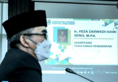 Yesa Sarwedi Hamiseno Dilantik Menjadi Sekretaris Disdik Jabar