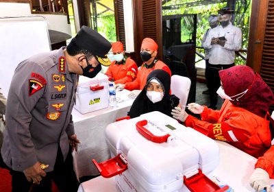 Kapolri Minta Maksimalkan Akselerasi Percepatan Vaksinasi Booster