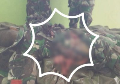 Anggota TNI Ditembak Kelompok Separatis Teroris Ketika Jaga Pos di Papua