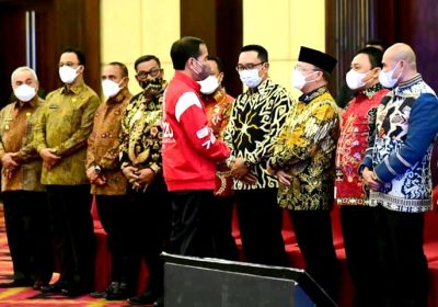 Hadiri Undangan Jokowi di Ibu Kota Nusantara, Para Gubernur Membawa Tanah dan Air