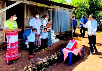Ketika Presiden Joko Widodo Kunjungi Desa Kesetnana NTT