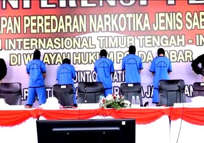 Kapolri Beberkan Penangkapan Sabu 1,196 Ton Berasal dari Jaringan Internasional