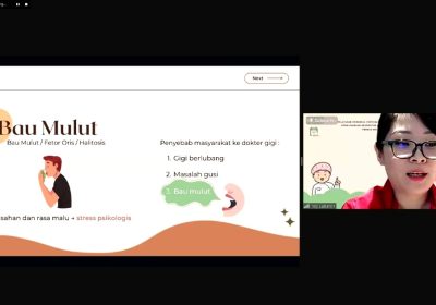 FKG Usakti  Gelar PKM Bertajuk Mengenal Penyebab Bau Mulut dan Cara Pencegahannya