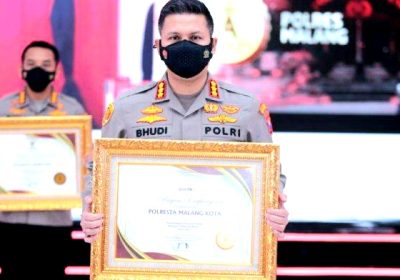 Polresta Malang Kota Raih Penghargaan Pelayanan Prima dari Menpan RB