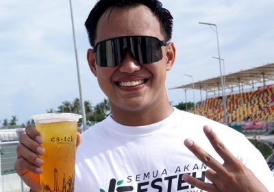 Tumbuhkan Lapangan Pekerjaan, Jualan Esteh dari Bogor ke Lombok Mandalika