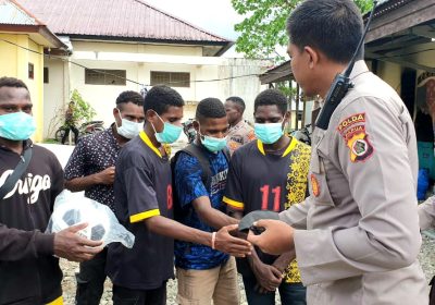 Satgas Binmas Noken Gencarkan Program Kamtibmas di  Kampung Sokamu