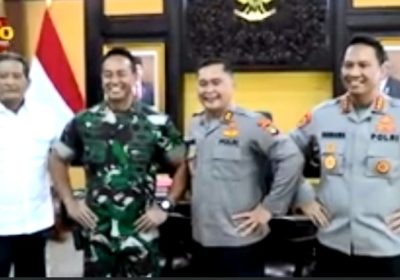 Panglima TNI Terima Kunjungan Kapolda Metro Bahas Sinergitas Institusi Keamanan Negara