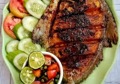 Resep dan Cara Membuat Ikan Bawal Bakar