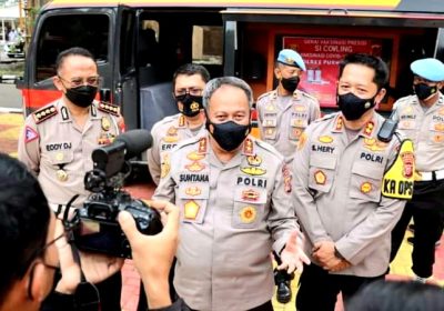 Jelang Mudik, Kapolda Jabar Tinjau Kesiapan Pospam di Sukabumi dan Bogor