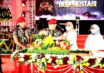 Kasad Pimpin Acara Syukuran Memperingati HUT ke-70 Kopassus