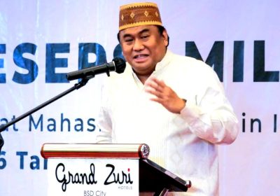 Gobel Ajak Aktivis Mahasiswa Jadi Penguasa Ekonomi