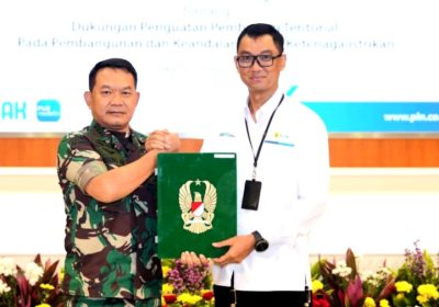 Penguatan Pembangunan Infrastruktur, PLN Gandeng TNI AD