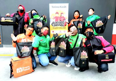 Apresiasi McDonald’s Indonesia untuk BangDi & NonDi, Para Rekan Pesan Antar McDonald’s