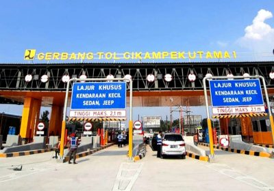 Korlantas Polri Uji Coba Ganjil Genap di Tol Cikampek