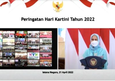 Iriana Jokowi: Peringatan Hari Kartini Momentum Perempuan Indonesia Bangkit dari Pandemi