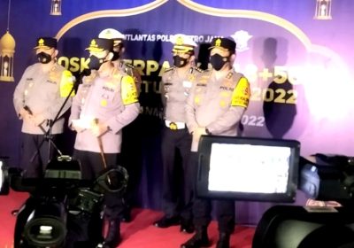 Kapolri:  Skema  Satu Arah Bisa Diperpanjang Hingga GT Semanggi Jika Kendaraan Padat