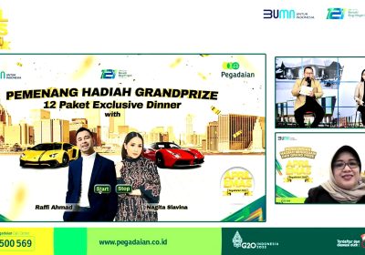 Pegadaian Umumkan 12 Nasabah Beruntung Akan Makan Malam Bersama Raffi Ahmad dan Nagita Slavina