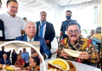 Ditraktir Makan Durian Musang King oleh PM Malaysia || Catatan Ilham Bintang