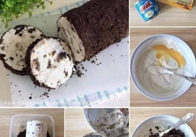 Orea Ice Cream Roll