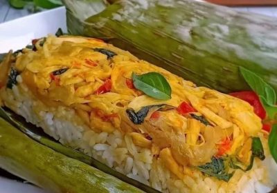 Nasi Bakar Ayam Suwir