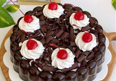 Chocolate Black Forest Pudding