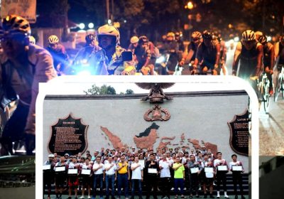 Tempuh Jarak 508 Km, Tim Gowes Presisi Khatulistiwa Pecahkan Rekor MURI