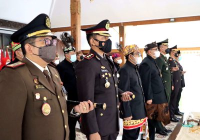 Kapolres Probolinggo Ikuti Upacara Hari Lahir Pancasila Secara Virtual