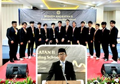 Zamzam Syifa Boarding School Wisuda dan Pelepasan  Siswa SMPIT-SMAIT  Angakatan Kedua