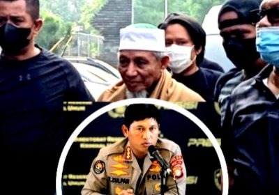 Polisi Tetapkan Pimpinan Khilafatul Muslimin Abdul Kadir Hasan Baraja Tersangka