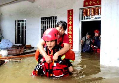 Banjir Landa di Shaoguan Provinsi Guangdong China