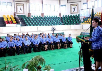 Ketua DPK Korpri Unit TNI AD Kukuhkan Dewan Pengurus Korpri Kodam IX/Udayana