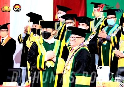 Wakapolri Dikukuhkan Sebagai Guru Besar Kehormatan UNRI