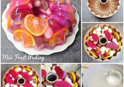 Mix Fruit Puding