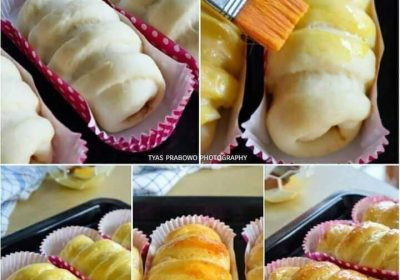 Roti Manis Pisang Coklat
