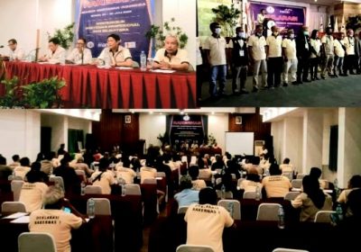 Rakernas Seketariat Bersama Wartawan Indonesia Membangun Wartawan Profesional dan Sejahtera