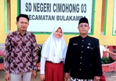 Sosok Veda Siswi SDN 03 Cimohong Berprestasi dan Bertalenta Masuk Seleksi Olimpiade Sains Nasional