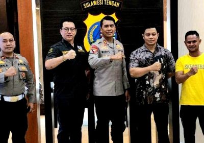 Kapolda Sulteng Menggelar Open Body Building Contest 2022
