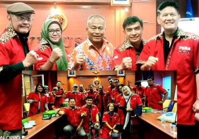 Ketua  PWI Pusat Atal S Depari Berikan Semangat  Kepada Dewan Juri FFWI XII Dilantik