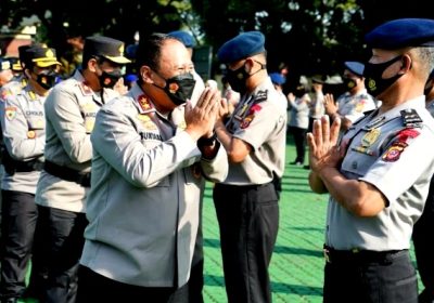 1.838 Polisi di Polda Jabar Naik Pangkat Setingkat Lebih Tinggi