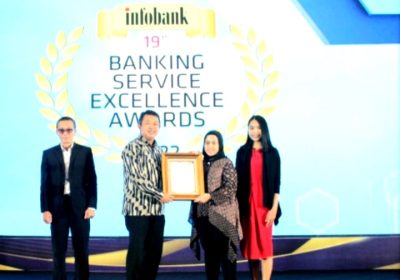 Bank DKI Raih Penghargaan Infobank Banking Service Excellence 2022