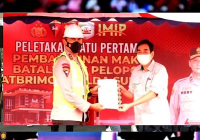 Kapolda Sulteng Letakkan Batu Pertama Pembangunan Batalyon C Brimobda Sulteng