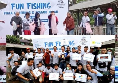 Hampir 100 Peserta Ikuti Fun Fishing Piala Gubernur dan Wagub Jabar Digelar JMI